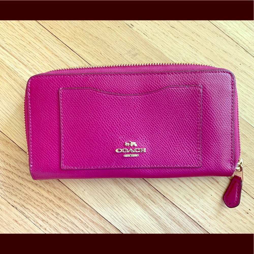 SOLDPurple coach wallet